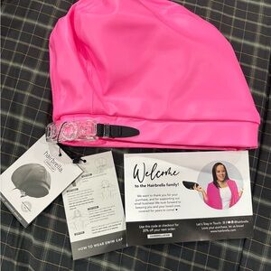 Hairbrella Women Pink Swim Hat Hairbrella new NWT hair protection gym